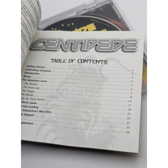 Centipede (Sega Dreamcast, 1999) Complete In Box CIB ~ Tested & Works - Picture 10 of 11